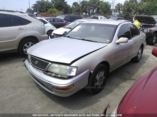 4T1BF12B6VU164845 - 1997 TOYOTA AVALON XL/XLS SILVER photo 2