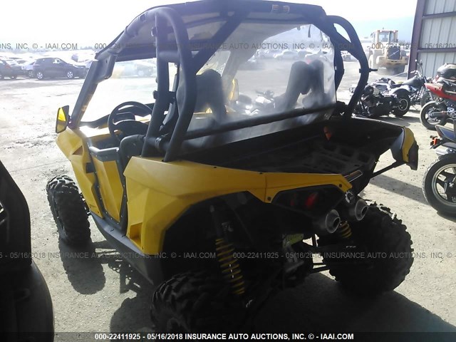 3JBPGCP10DJ001067 - 2013 CAN-AM MAVERICK 1000 R YELLOW photo 3