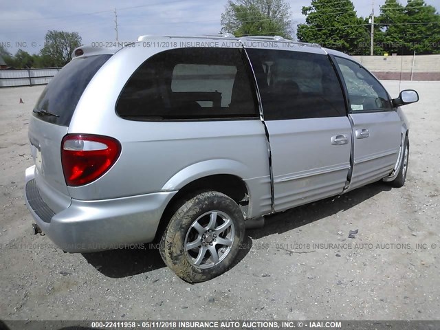 2C8GP64L44R575634 - 2004 CHRYSLER TOWN & COUNTRY LIMITED SILVER photo 4