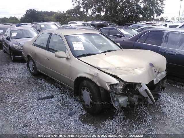 4T1BG22K7YU743589 - 2000 TOYOTA CAMRY CE/LE/XLE GOLD photo 1