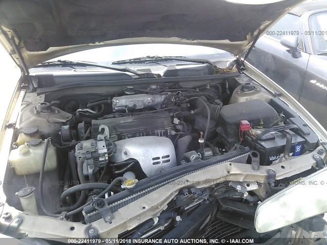 4T1BG22K7YU743589 - 2000 TOYOTA CAMRY CE/LE/XLE GOLD photo 10