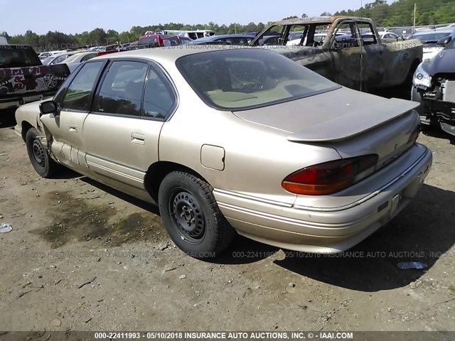 1G2HX52K9S4205357 - 1995 PONTIAC BONNEVILLE SE TAN photo 3