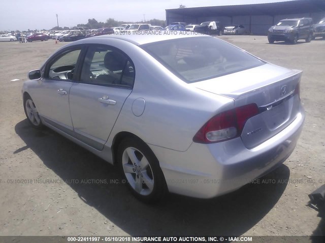 2HGFA1F60BH542675 - 2011 HONDA CIVIC LX-S SILVER photo 3