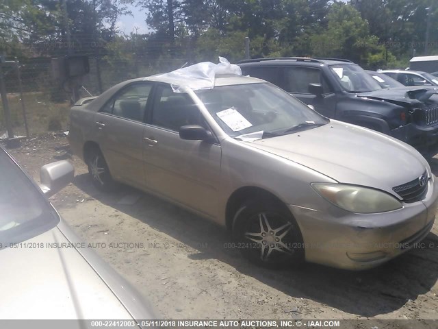 4T1BE32K44U857720 - 2004 TOYOTA CAMRY LE/XLE/SE თაფლისფერი ფოტო 1
