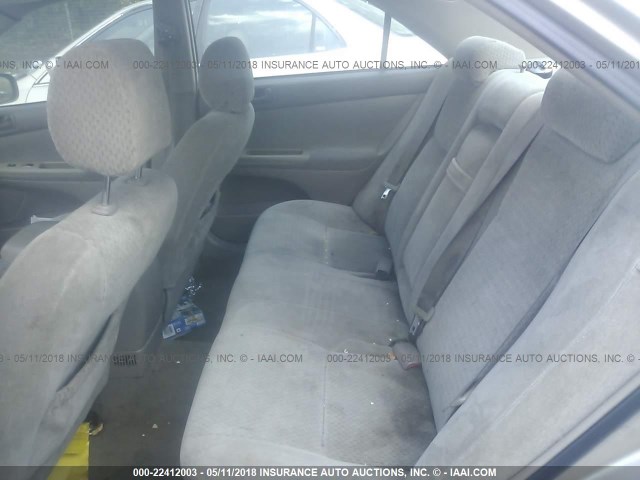 4T1BE32K44U857720 - 2004 TOYOTA CAMRY LE/XLE/SE თაფლისფერი ფოტო 8