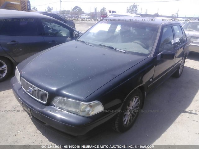 YV1LS53D1X2605625 - 1999 VOLVO S70 T5 TURBO BLACK photo 2