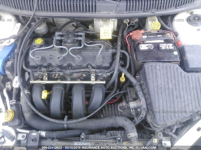 1B3ES26C74D529488 - 2004 DODGE NEON SE WHITE photo 10