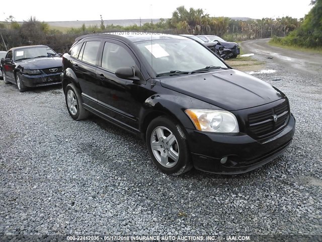 1B3HB48B57D264202 - 2007 DODGE CALIBER SXT BLACK photo 1