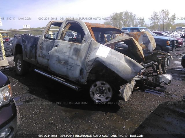 1GTHK23K87F548356 - 2007 GMC SIERRA K2500 HEAVY DUTY GOLD photo 1