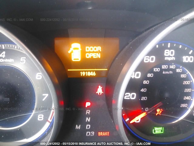 2HNYD28378H507688 - 2008 ACURA MDX TECHNOLOGY BLACK photo 7