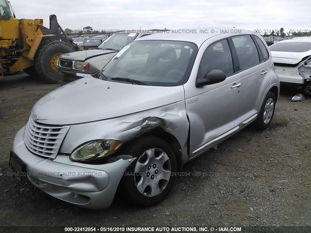 3C4FY48B54T347963 - 2004 CHRYSLER PT CRUISER SILVER photo 2