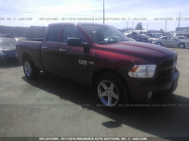 1C6RR7FT4DS619659 - 2013 RAM 1500 ST RED photo 1