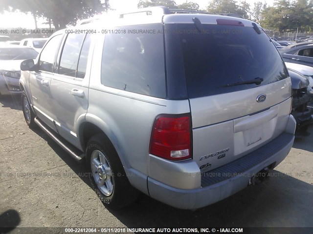 1FMZU73W82ZC18816 - 2002 FORD EXPLORER XLT SILVER photo 3