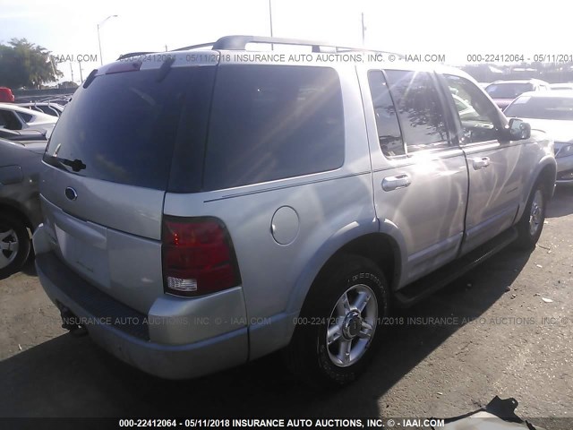 1FMZU73W82ZC18816 - 2002 FORD EXPLORER XLT SILVER photo 4