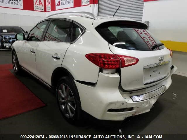 JN1BJ0RP7GM230243 - 2016 INFINITI QX50 WHITE photo 3