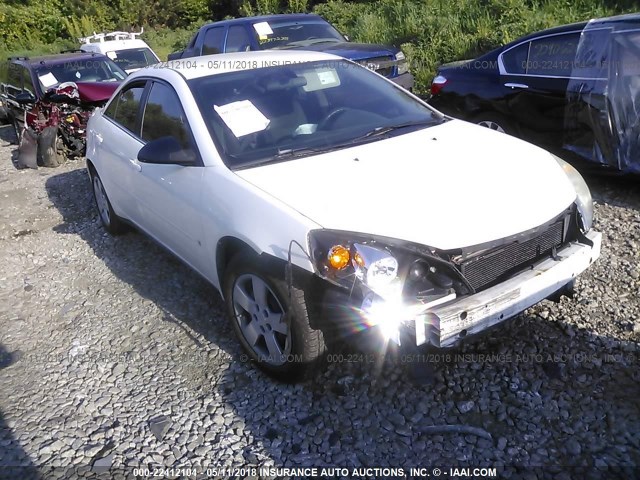 1G2ZF58B074215491 - 2007 PONTIAC G6 VALUE LEADER/BASE WHITE photo 1