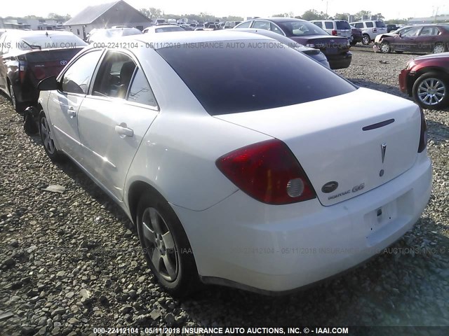 1G2ZF58B074215491 - 2007 PONTIAC G6 VALUE LEADER/BASE WHITE photo 3