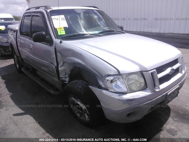 1FMZU67E51UB85538 - 2001 FORD EXPLORER SPORT TR  SILVER photo 6