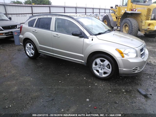 1B3HB48A99D118864 - 2009 DODGE CALIBER SXT TAN photo 1