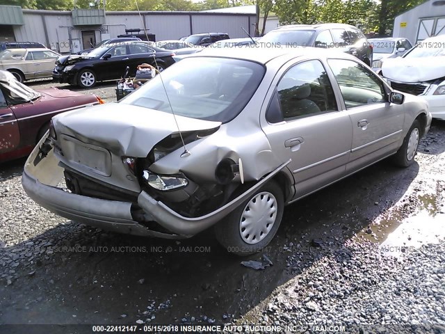 1FALP6532TK180546 - 1996 FORD CONTOUR GL/SPORT GRAY photo 4