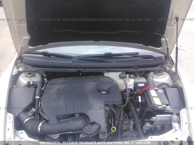 1G1ZB5E11BF227156 - 2011 CHEVROLET MALIBU LS 香槟色 照片 10