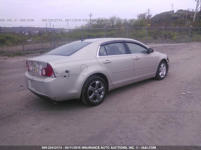 1G1ZB5E11BF227156 - 2011 CHEVROLET MALIBU LS 香槟色 照片 4