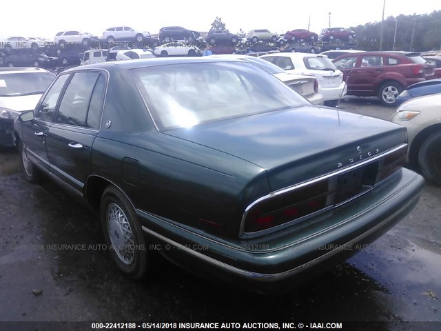 1G4CW52K3SH630568 - 1995 BUICK PARK AVENUE  GREEN photo 3