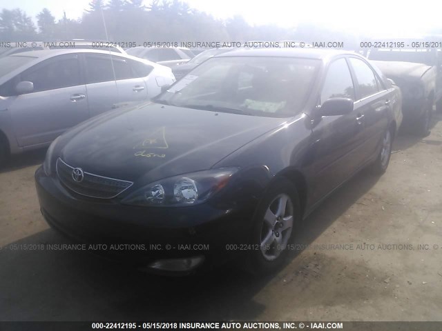 4T1BF30K22U003466 - 2002 TOYOTA CAMRY LE/XLE/SE 黑色 照片 2