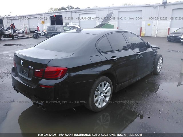 WBSFV9C5XDC773482 - 2013 BMW M5 BLACK photo 4