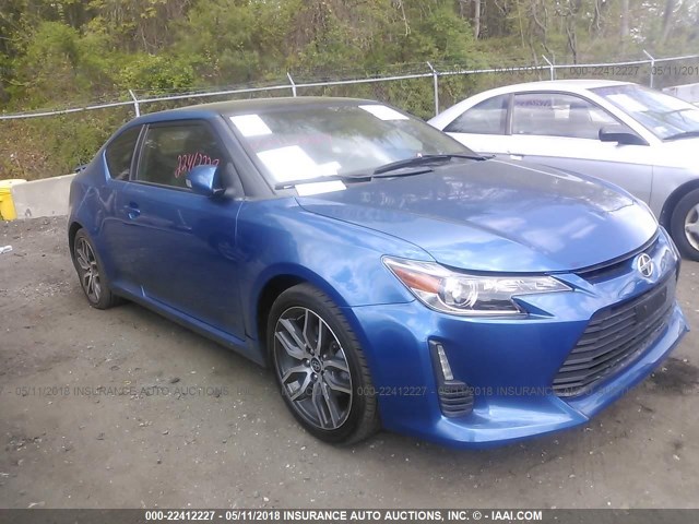 JTKJF5C72F3095556 - 2015 TOYOTA SCION TC 蓝色 照片 1