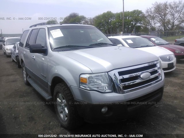 1FMFU16537LA77084 - 2007 FORD EXPEDITION XLT ვერცხლისფერი ფოტო 6