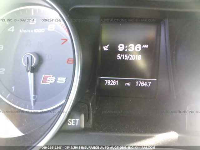 WAUCGAFR7EA037923 - 2014 AUDI S5 PREMIUM PLUS 黑色 照片 7