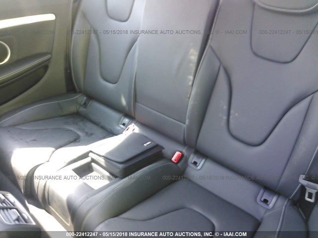 WAUCGAFR7EA037923 - 2014 AUDI S5 PREMIUM PLUS 黑色 照片 8