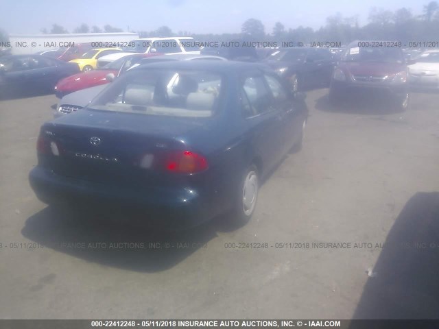 1NXBR12E4YZ395300 - 2000 TOYOTA COROLLA VE/CE/LE 蓝色 照片 4