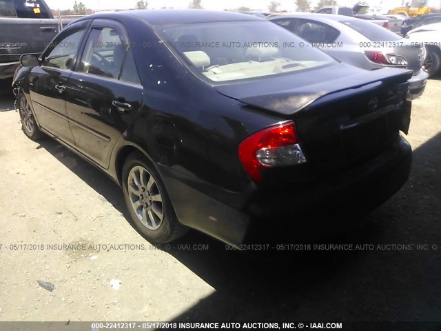 4T1BE30K83U212330 - 2003 TOYOTA CAMRY LE/XLE/SE Qara foto 3