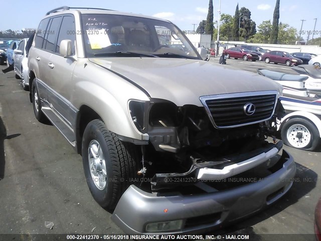 JT6HT00W8X0028029 - 1999 LEXUS LX 470 GOLD photo 1