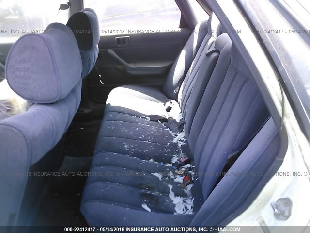 4T1SV21E7MU433048 - 1991 TOYOTA CAMRY DLX 白色 照片 8