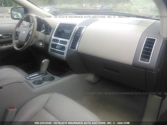 2FMDK39C67BA66681 - 2007 FORD EDGE SEL PLUS BLACK photo 5