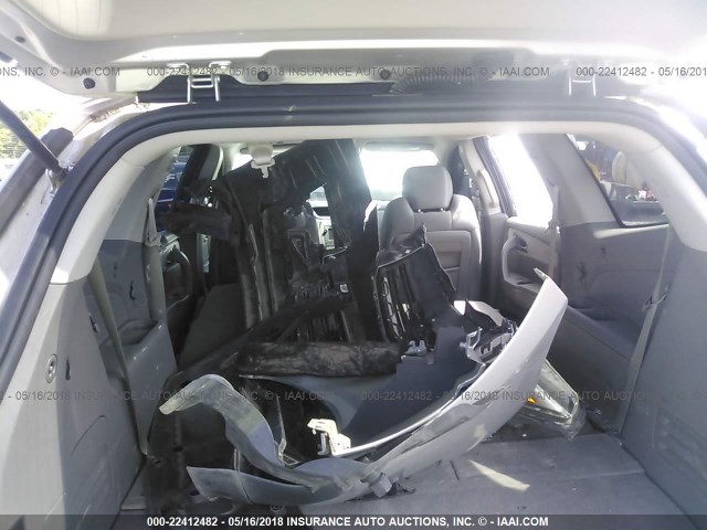 1GNKRFKDXDJ117481 - 2013 CHEVROLET TRAVERSE LS SILVER photo 8