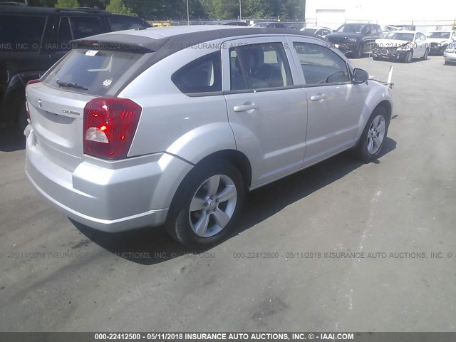 1B3CB3HA0AD611325 - 2010 DODGE CALIBER MAINSTREET SILVER photo 4