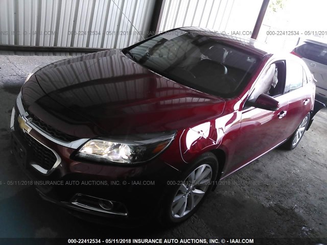 1G11H5SL7EF288551 - 2014 CHEVROLET MALIBU LTZ 红色 照片 2
