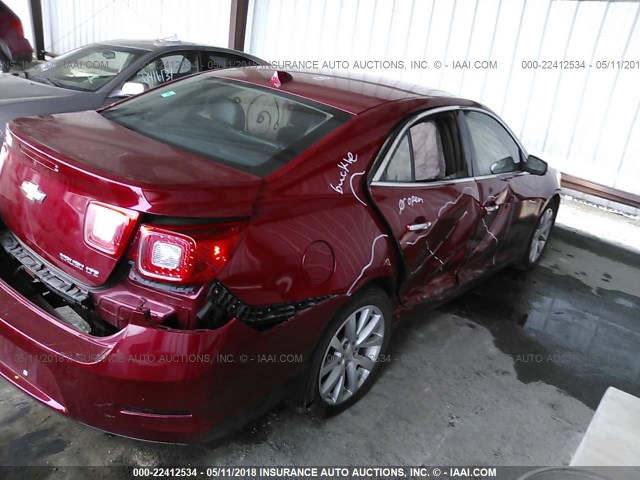 1G11H5SL7EF288551 - 2014 CHEVROLET MALIBU LTZ 红色 照片 6