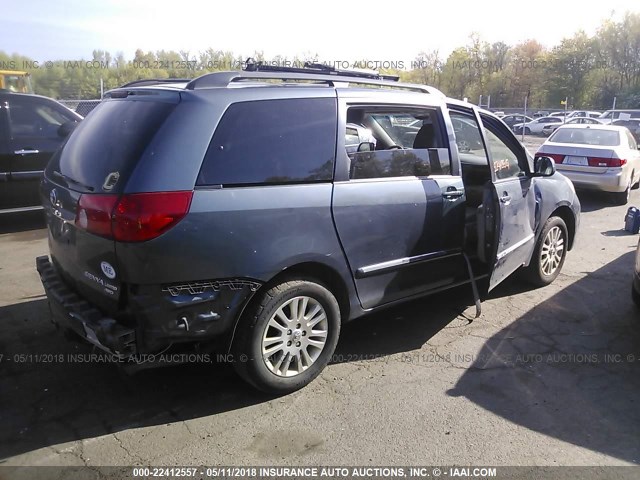 5TDDK4CC5AS030053 - 2010 TOYOTA SIENNA XLE/XLE LIMITED GREEN photo 4