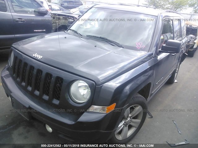 1J4NF1GB2BD114895 - 2011 JEEP PATRIOT SPORT Dark Blue photo 2