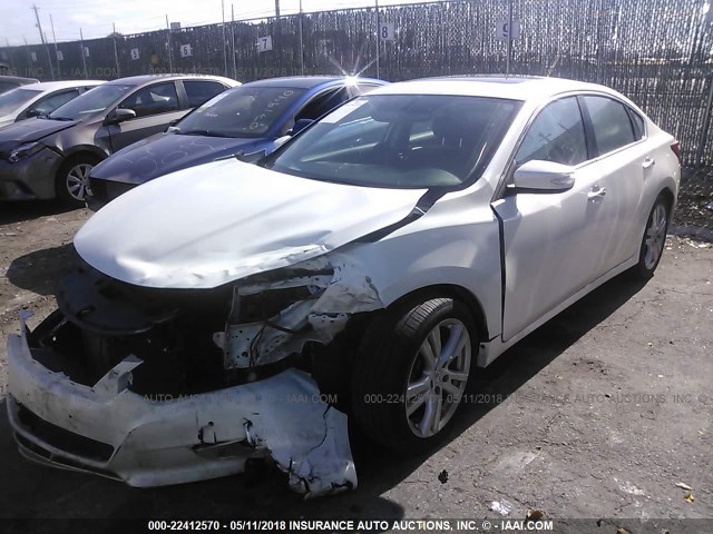 1N4BL3AP5GC114992 - 2016 NISSAN ALTIMA 3.5SL/3.5 SR WHITE photo 2