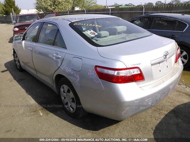 4T1BE46K99U288029 - 2009 TOYOTA CAMRY SE/LE/XLE 银色 照片 3