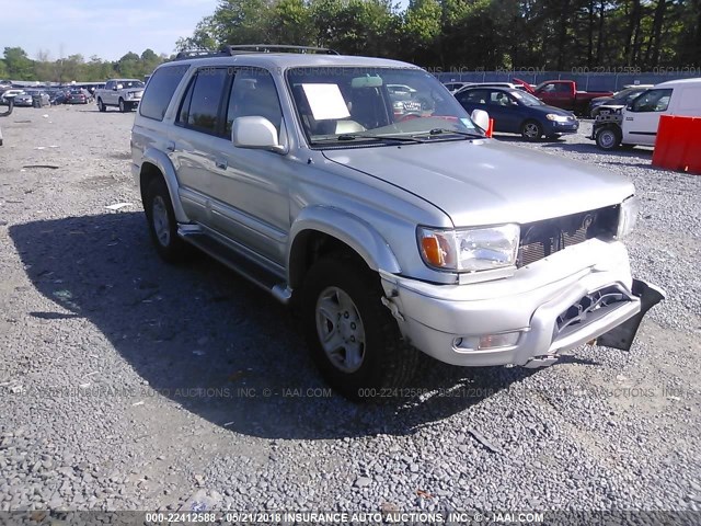 JT3HN87R0Y9040744 - 2000 TOYOTA 4RUNNER LIMITED SILVER photo 1
