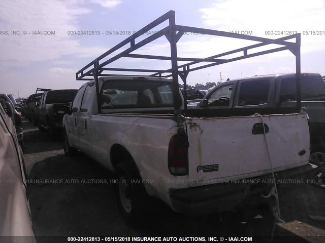 1FTSW30F22EA22407 - 2002 FORD F350 SRW SUPER DUTY WHITE photo 3