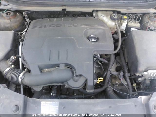 1G1ZE5E19BF169367 - 2011 CHEVROLET MALIBU LTZ 棕色 照片 10