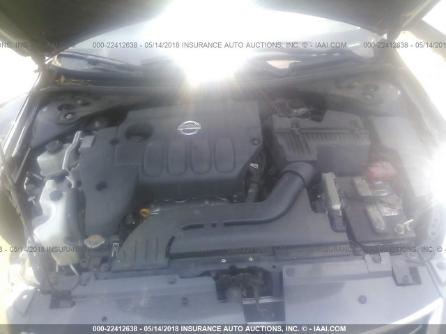 1N4AL2AP1CN442799 - 2012 NISSAN ALTIMA S GRAY photo 10